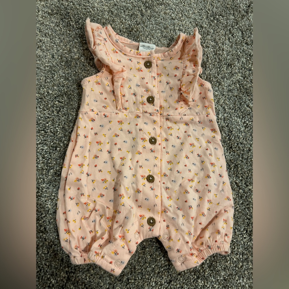 Starting Out Floral Newborn Romper
